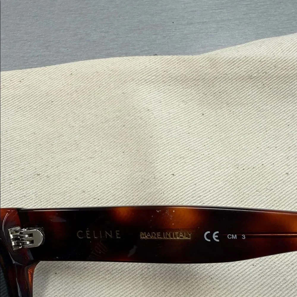 Celine Amber Tortoise Sunglasses
